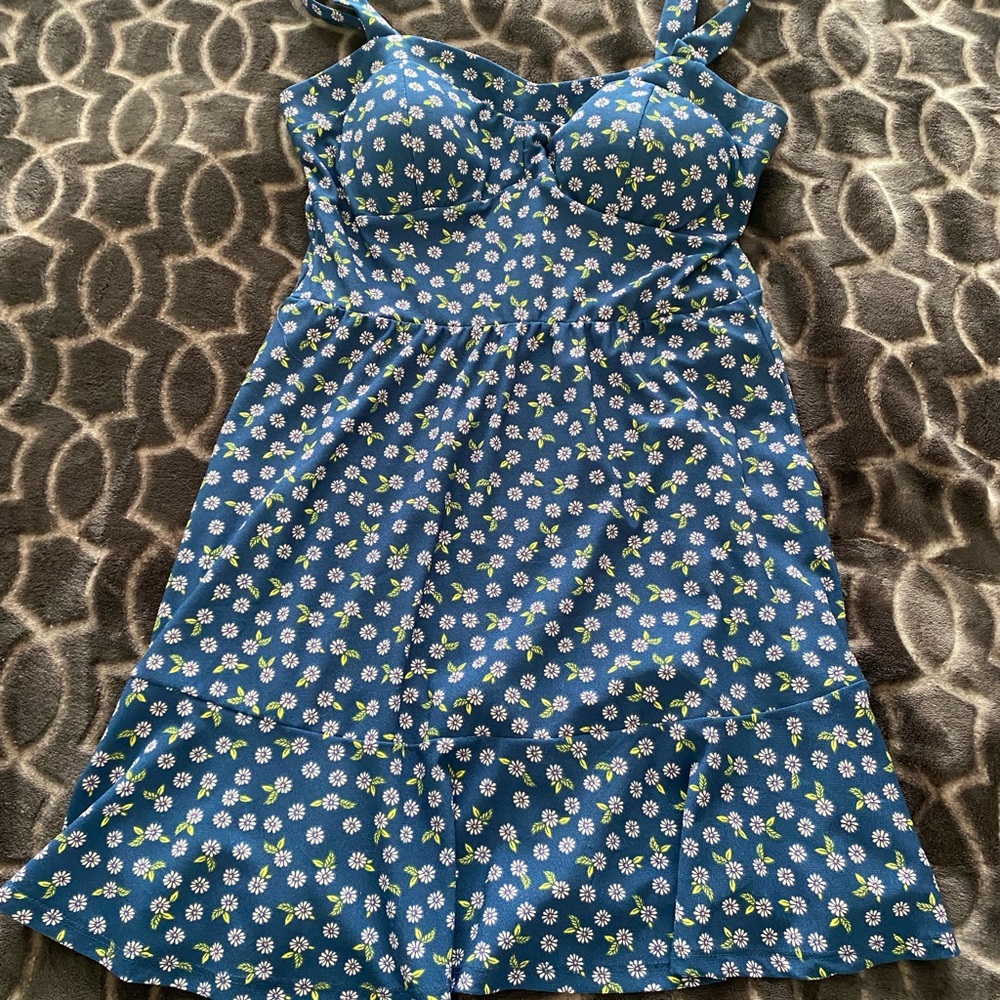 AUW Blue  Dress